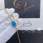 Boucheron Serpent Bohème Bracelet 18 Kt Yellow Gold And Turquoise Jbt00695m (4)