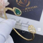 Boucheron serpent bohème bracelet, 2 s motifs jbt00941 (7)