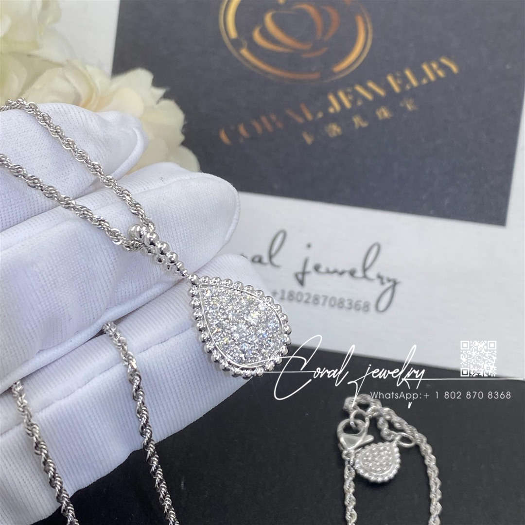 Boucheron serpent bohème diamants white gold diamond pendant jpn00555 (12)