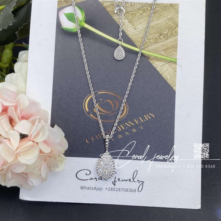 Boucheron Serpent Bohème Diamants White Gold Diamond Pendant Jpn00555 (3)