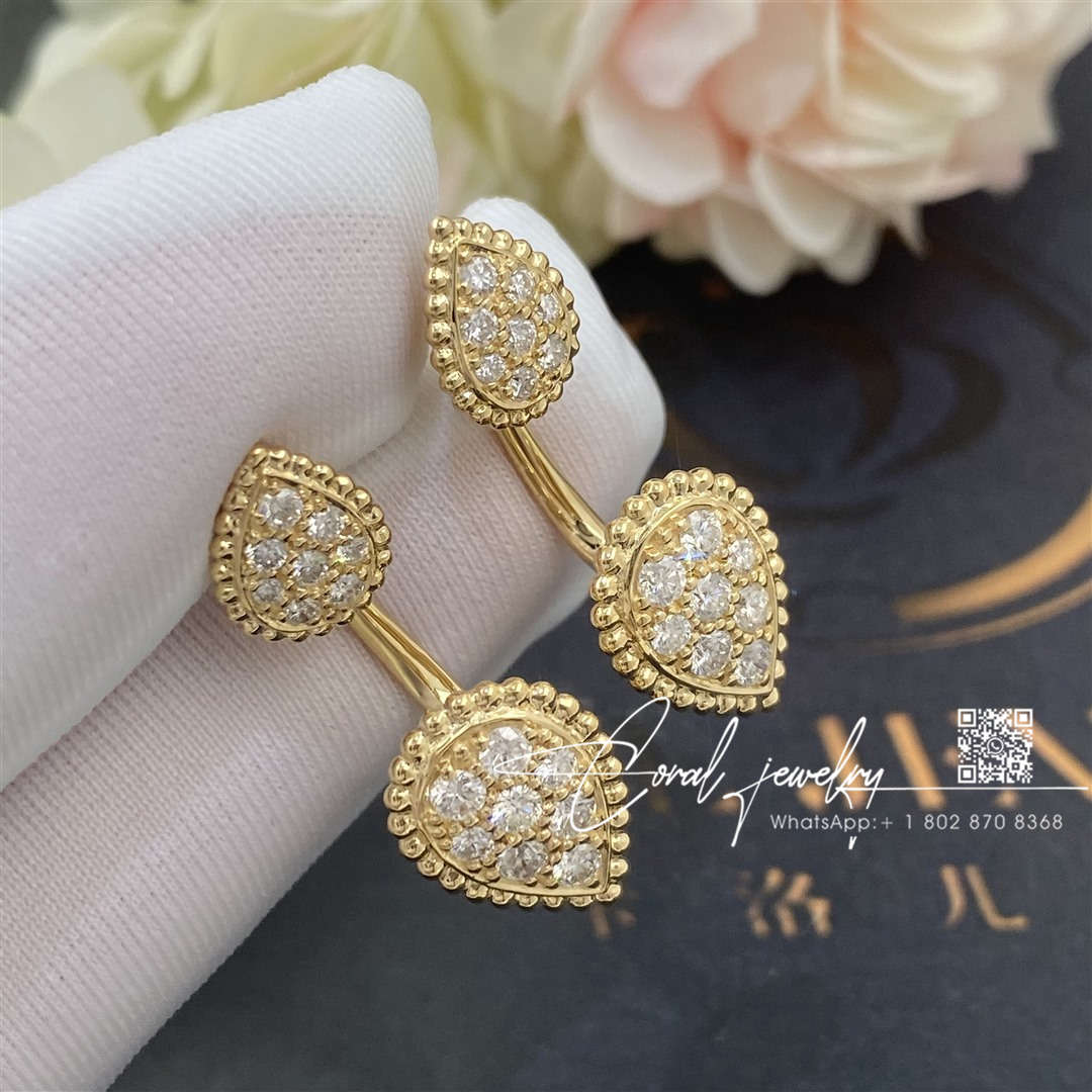 Boucheron Serpent Bohème Stud Earring S And Xs Motifs Jco01425 (2)