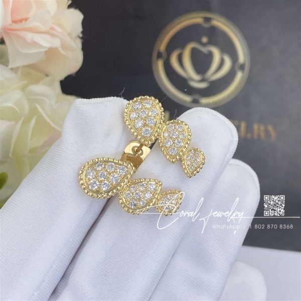 Boucheron Serpent Bohème Stud Earrings, 3 Motifs Ref Jco01455 (1)