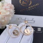 Messika Créoles Lucky Move Pm Rose Gold Diamond Earrings 07515 Pg (4)