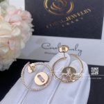 Messika Créoles Lucky Move Pm Rose Gold Diamond Earrings 07515 Pg (5)