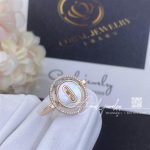 Messika Lucky Move Colour Rose Gold Ring With Mother Of Pearl And Diamonds 11952 Pg (4)