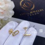 Messika Move Uno Stud Earrings Yellow Diamond Earrings 12305 Yg (3)