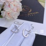 Messika Gatsby Xs Hoop White Gold Diamond Earrings 05741 Wg (3)