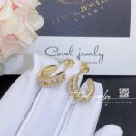 Messika Move Pavé Hoop Yellow Gold Diamond Earrings 04993 Yg (5)