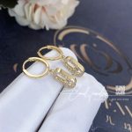 Messika Move Uno Hoop Earrings Yellow Gold Diamond Earrings 12037 Yg (4)