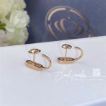 Messika Move Uno Mini Hoops Pink Gold Diamond Earrings 10050 Pg (5)