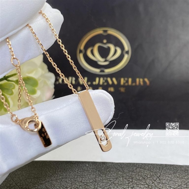 Messika My First Diamond Rose Gold Diamond Necklace 07498 Pg (3)