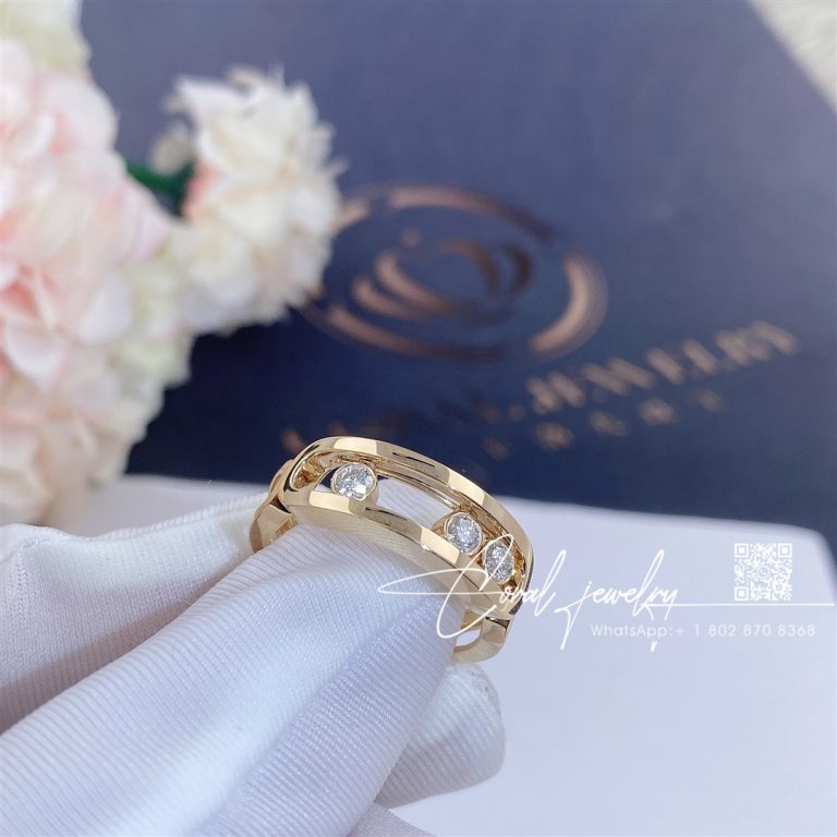 Messika Move Classique Yellow Gold Ring With Diamonds 03998 Yg (2)