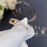 Messika Move Uno Rose Gold Ring With Diamonds 12113 Pg (3)