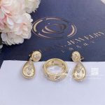 Buccellati Macri Earrings In Yellow And White Gold Set With Diamonds Jauear007661 (10)