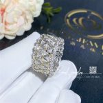 Buccellati Rombi Eternelle In White Gold Set With 0.3ct Square Diamond (4)