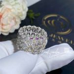 Buccellati Rombi Eternelle In White Gold Set With 0.3ct Square Diamond (6)