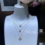 Roberto Coin Princess Flower 3 Drop Diamond Necklace (1)