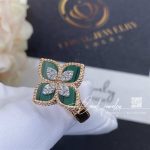 Roberto Coin Princess Flower Ring With Malachite And Diamonds (5)