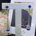 Cleo Rev Diamond Long Drop Earrings In White Gold Lapis Lazuli Cleo E44 (7)