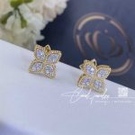 Roberto Coin Princess Flower Earrings With Diamonds 15mm (3)