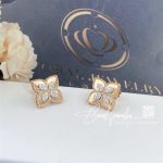 Roberto Coin Princess Flower Earrings With Diamonds 20mm (7)