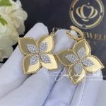 Roberto Coin Princess Flower Earrings With Diamonds (3)