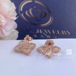 Roberto Coin Princess Flower Earrings With Diamonds And Mother Of Pearl (4)