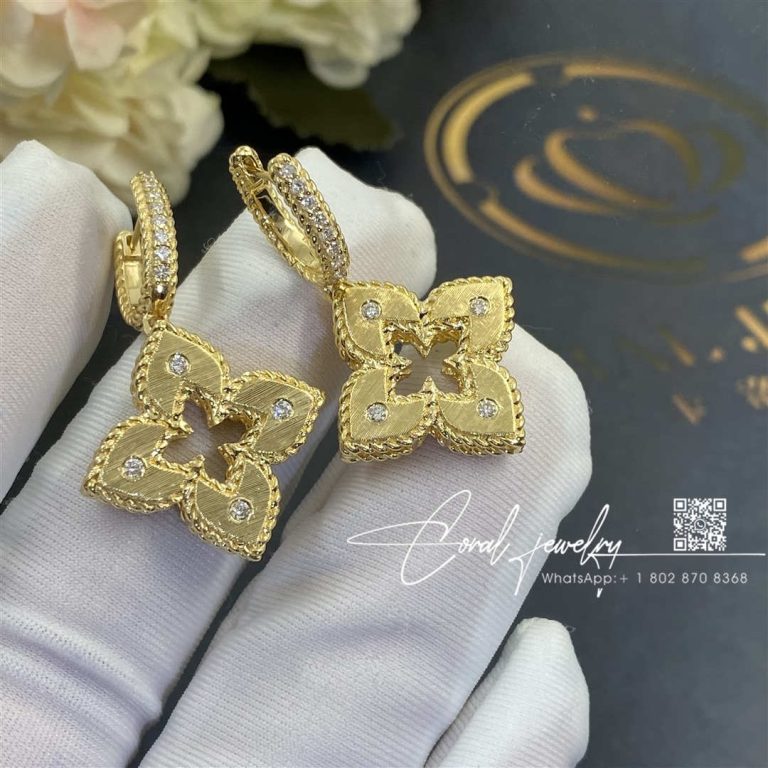 Roberto Coin Venetian Princess Earrings With Diamonds Adr777ea2848 (2)