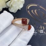 Marli Cleo Diamond Ring In Rose Gold Carnelian Cleo R5 (1)