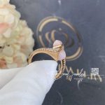 Marli Cleo Diamond Slim Ring In Rose Gold Pink Quartzite Cleo R1 (4)