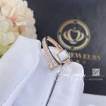 Marli Cleo Diamond Slim Ring In Rose Gold White Agate Cleo R1 (3)