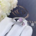 Marli Cleo Diamond Slim Ring In White Gold Pink Quartzite Cleo R1 (5)