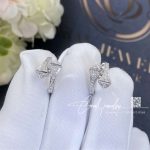 Marli Cleo Full Diamond Huggie Earrings In White Gold (2)