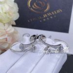 Marli Cleo Full Diamond Small Hoop Earrings In White Gold Cleo E14 (5)