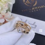 Marli Rock Circle Double Strand Ring In Rose Gold Rock R10 (7)