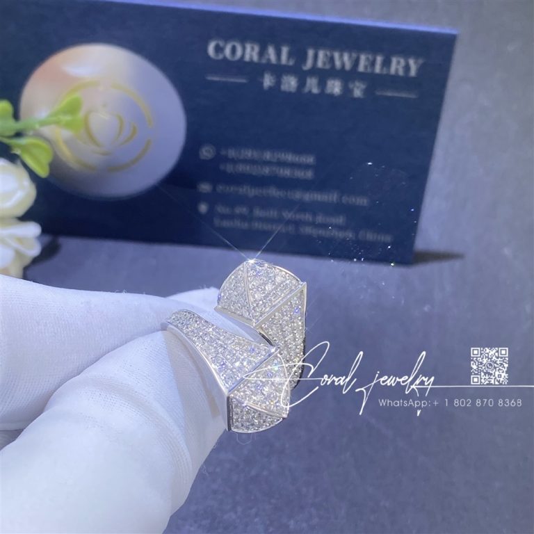 Marli Cleo Full Diamond Ring In White Gold Cleo R7 Coral (1)