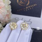 Dior Rose Des Vents Earring, Xs Yellow Gold And Diamond Jrdv95083 (3)