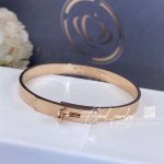 Hermès Kelly Bracelet In Rose Gold Set With Diamonds H214456b (1)