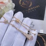 Marli Cleo Diamond Teardrop Pendant In Rose Gold Pink Opal Cleo N50 (1)