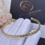 Chanel Coco Crush Bracelet Quilted Motif, 18k Yellow Gold, Diamonds J11666 (5)