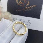 Chanel Coco Crush Ring Quilted Motif, Mini Version, 18k Yellow Gold J11794 (7)