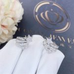 Chanel Comète Étoile Filante Earrings 18k White Gold, Diamonds J10814 (4)