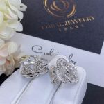 Chanel Fil De Camélia Earrings 18k White Gold, Diamonds J2672 (9)