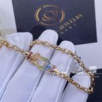 Fred Force 10 Bracelet 18k Pink Gold And Colored Stones Medium Model 0b0156 6b1109 (1)