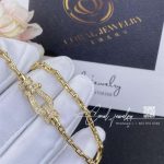 Fred Force 10 Bracelet 18k Yellow Gold And Diamonds Medium Model Yellow Gold Link (1)