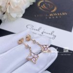 Louis Vuitton Color Blossom Bb Star Ear Studs, Pink Gold, Pink Mother Of Pearl And Diamonds Q96667 (4)