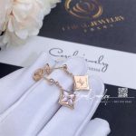 Louis Vuitton Color Blossom Bb Star Ear Studs, Pink Gold, Pink Mother Of Pearl And Diamonds Q96667 (6)