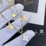 Louis Vuitton Idylle Blossom Charms Bracelet, 3 Golds And Diamonds Q95689 (5)