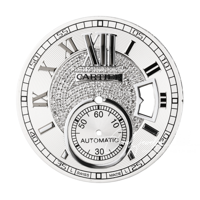 Calibre De Cartier Diamond Pavé Custom Dial