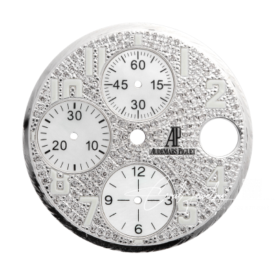 Custom Diamond Set Dial For Audemars Piguet Royal Oak Offshore 42